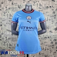 Maillot De Foot Manchester City Domicile Femme 2022 2023 AW37