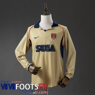 Retro Maillot De Foot Arsenal Exterieur Homme Manche Longue 01 02 FG1181