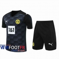 77footfr Maillots foot Dortmund Gardiens de but black 2020 2021
