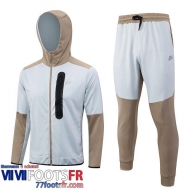 Veste Foot - Sweat A Capuche Sport Blanc Homme 2023 2024 JK777