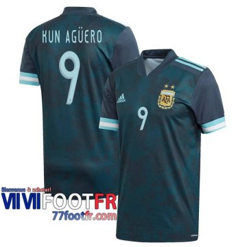 Maillot de foot Argentine Sergio Agüero #9 Exterieur EURO 2020