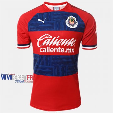 Nouveau Flocage Maillot De Foot Guadalajara Chivas Homme Exterieur 2019-2020 Personnalise :77Footfr