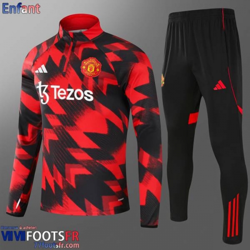 Survetement de Foot Manchester United Enfant 25 26 C941  Survetement de Foot Manchester United Enfant 25 26 C941