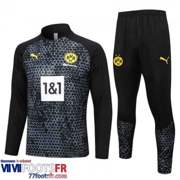 Survetement de Foot Dortmund gris Homme 2023 2024 A21