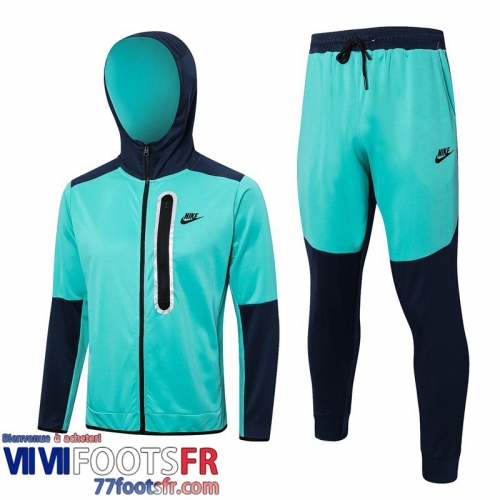 Veste Foot - Sweat A Capuche Sport vert clair Homme 2023 2024 JK761