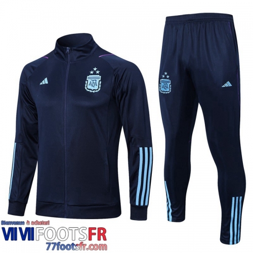 Veste Foot Argentine bleu marine Homme 2022 2023 JK667