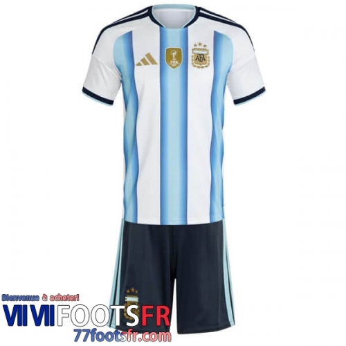 Maillot De Foot Argentine Domicile Enfant 2026 World Cup