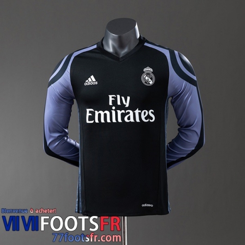 Retro Maillot De Foot Real Madrid Third Homme Manche Longue 16 17 FG1046