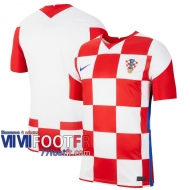 77footfr Croatie Maillot de foot Domicile 20-21