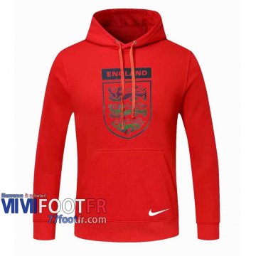 77footfr Sweatshirt Foot Angleterre rouge 2020 2021 S70