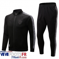 Veste Foot Manchester United noir Homme 2022 2023 JK434