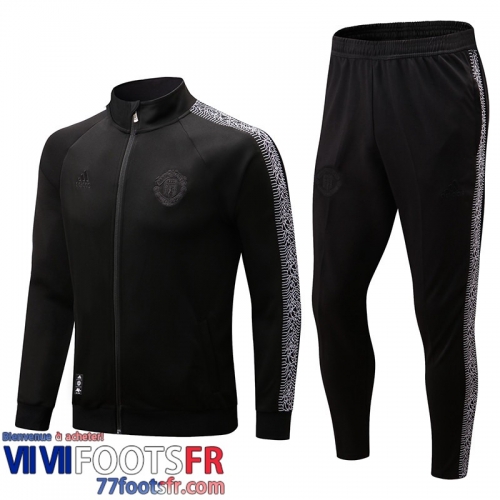 Veste Foot Manchester United noir Homme 2022 2023 JK434