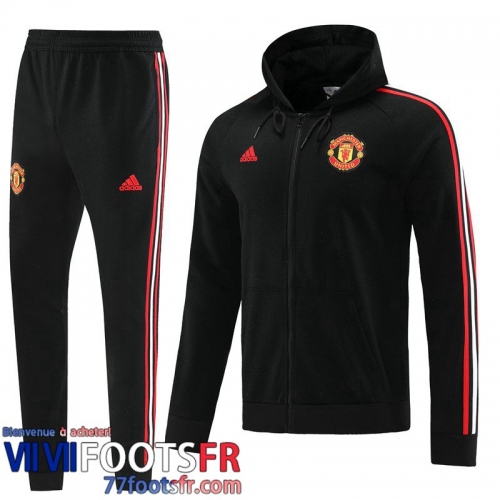 Veste Foot Manchester United noir Homme 2022 2023 JK598