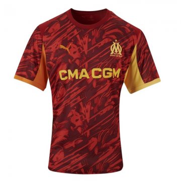 Maillot De Foot Marseille gardien de but rouge Homme 25 26