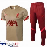 T-shirt Liverpool Homme jaune 2021 2022 PL102