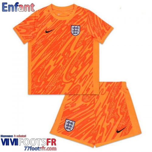 Maillot De Foot Angleterre Gardiens De But Enfant EURO 2024 TBB320