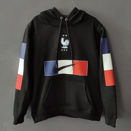 77footfr Sweatshirt Foot France Noir 2020 2021