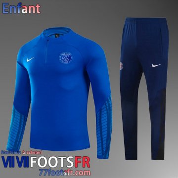 Survetement de Foot PSG bleu Enfant 22 23 TK342