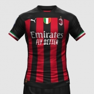 Maillots foot AC Milan Domicile 2022 2023
