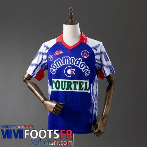Retro Maillot De Foot PSG Domicile Homme 92 93 FG1174