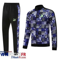 Veste Foot Sport bleu Homme 2023 2024 JK744