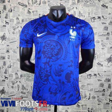 Maillot De Foot France Bleu Homme 2022 2023 AG81
