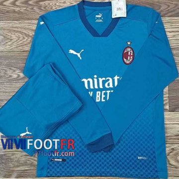 77footfr Maillots foot AC Milan Third Manche Longue 2020 2021