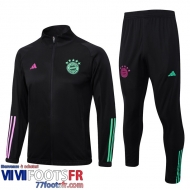 Veste Foot Bayern Munich noir Homme 2023 2024 JK755