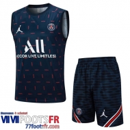 Survetement Sans manches PSG bleu Homme 2023 2024 TG970