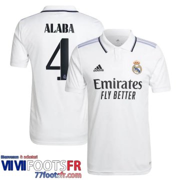 Maillot De Foot Real Madrid Domicile Homme 2022 2023 Alaba 4