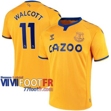 77footfr Everton Maillot de foot Walcott #11 Exterieur 20-21