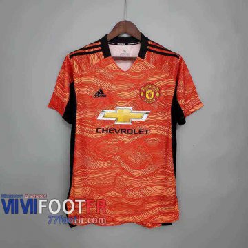 Maillot De foot Manchester United Gardien de but Orange 21-22