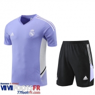 Survetement T Shirt Real Madrid Violet Homme 2022 2023 TG690
