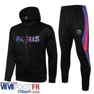 Kits: Veste Foot - Sweat a Capuche PSG Paris Couleur Enfant 2021 2022 TK29