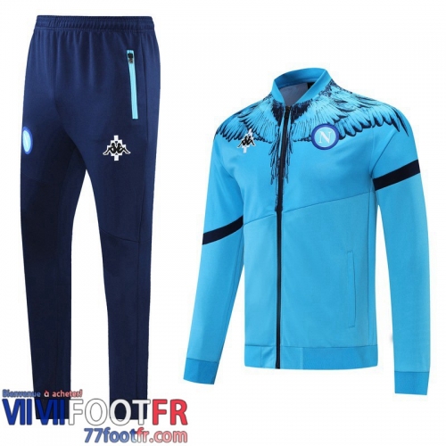 Veste Foot SSC Naples Bleu foncé 21-22 JK53