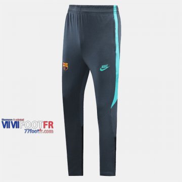 Promo: Nouveau Pantalon Entrainement Foot Barcelone Retro Gris Clair Vert 2019/2020