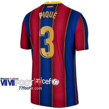 Maillot de foot Barcelone Piqué #3 Domicile Enfant 2020 2021