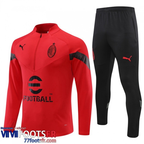 Survetement de Foot AC Milan rouge Homme 2022 2023 TG420 Survetement de Foot AC Milan rouge Homme 2022 2023 TG420