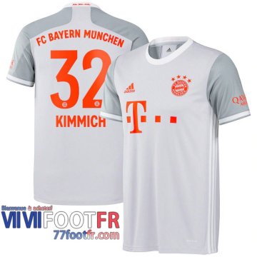 Maillot de foot Bayern Munich Joshua Kimmich #32 Exterieur 2020 2021