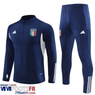 Survetement de Foot Italie bleu Homme 2022 2023 TG730