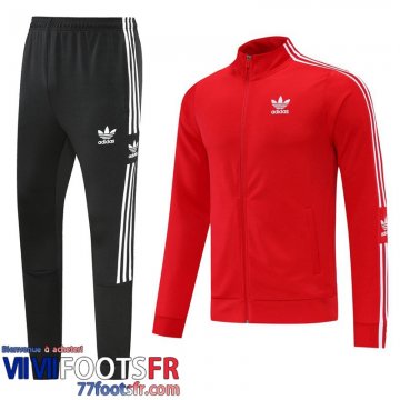 Veste Foot Sport rouge Homme 2022 2023 JK390