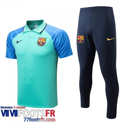 Polo foot Barcelone vert Homme 2022 2023 PL572