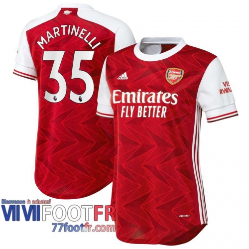 Maillot de foot Arsenal Martinelli #35 Domicile Femme 2020 2021