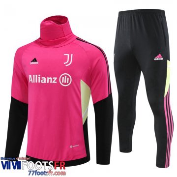 Survetement de Foot High Collar Juventus rose Homme 2022 2023 TG720