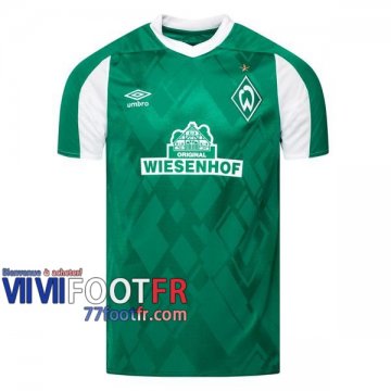 77footfr SV Werder Bremen Maillot de foot Domicile 20-21