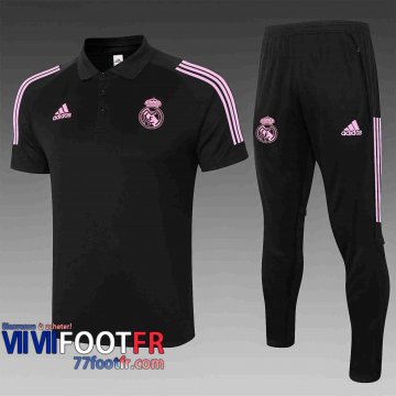 77footfr polo foot Real Madrid Noir 2020 2021 C591