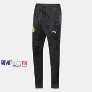 Promo: Nouveau Pantalon Entrainement Foot Borussia Dortmund Thailandais Noir Ondulation 2019/2020