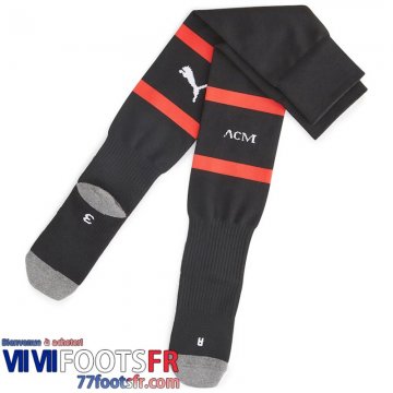 Chaussettes De Foot AC Milan Domicile Homme 2023 2024 WZ42