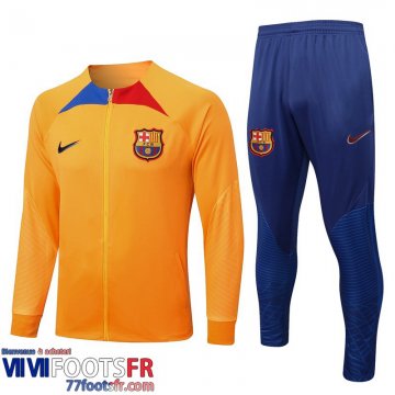 Veste Foot Barcelone orange Homme 2022 2023 JK522