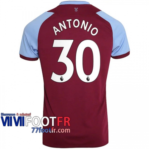 Maillot de foot West Ham United Antonio #30 Domicile Enfant 20-21